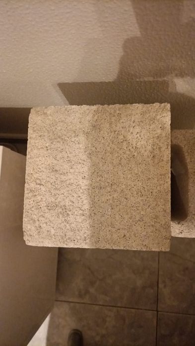 5 Tijolos areados na cor bege