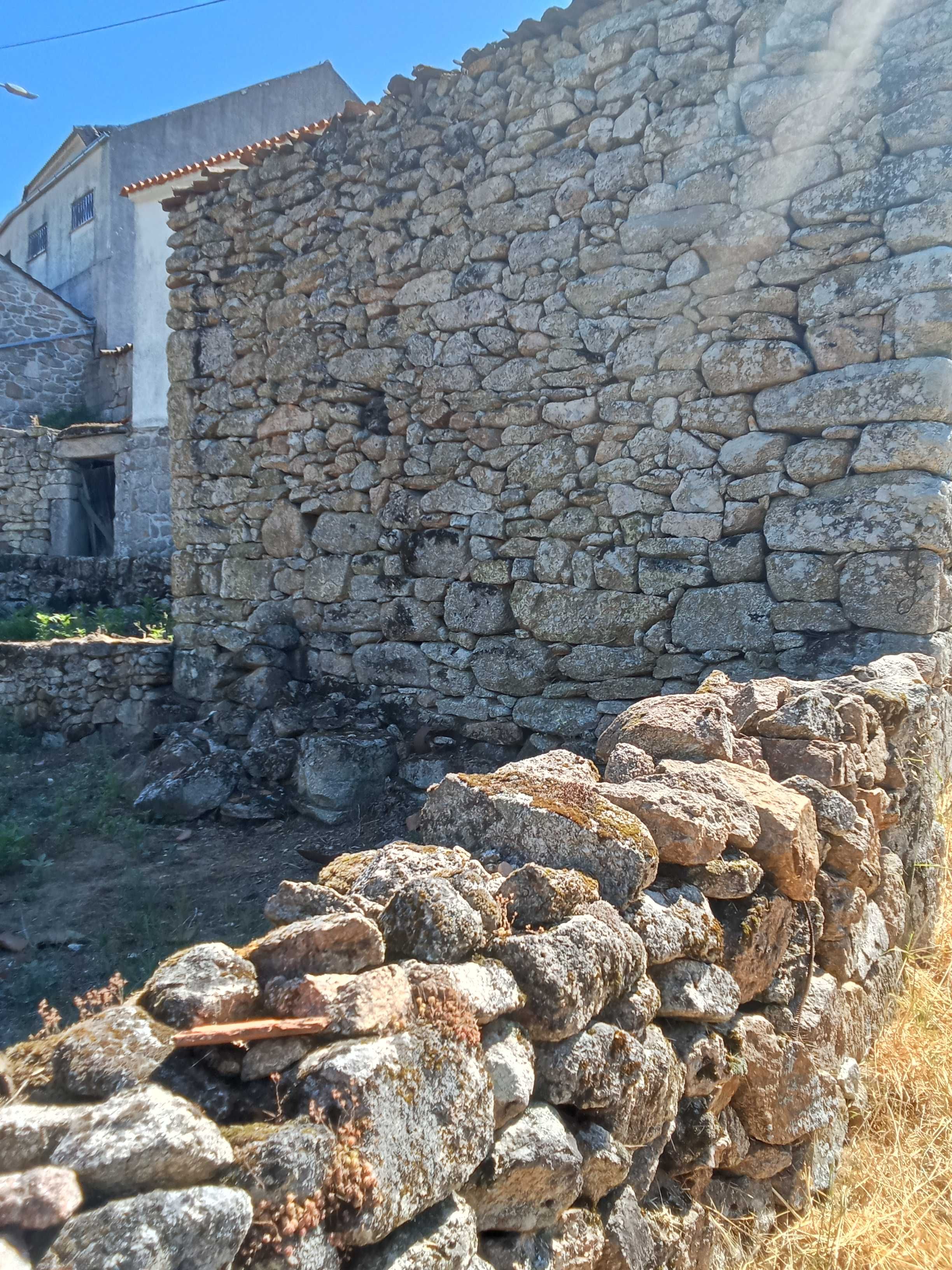Casa antiga com quintal