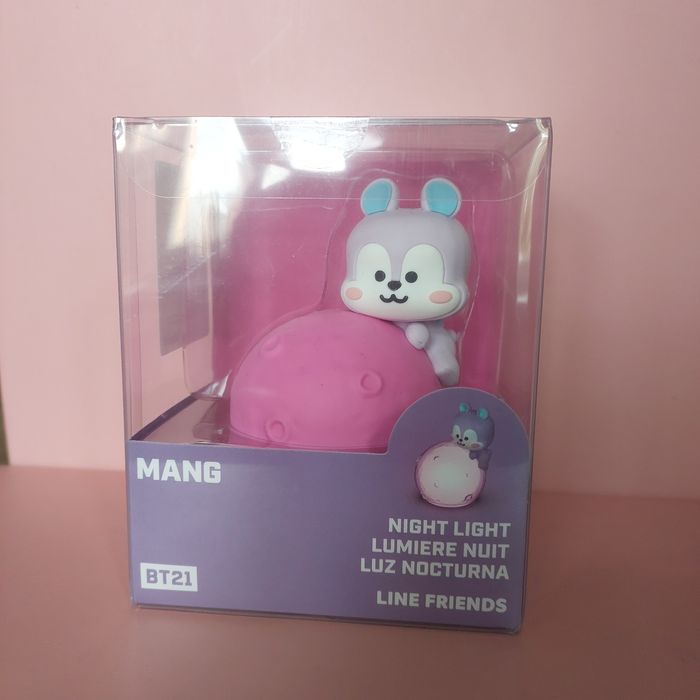 BT21 MANG z serii BTS Line Friends Planet LED Night Light
