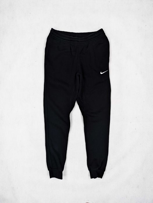 Nike czarne  spodnie dresowe dresy S logo