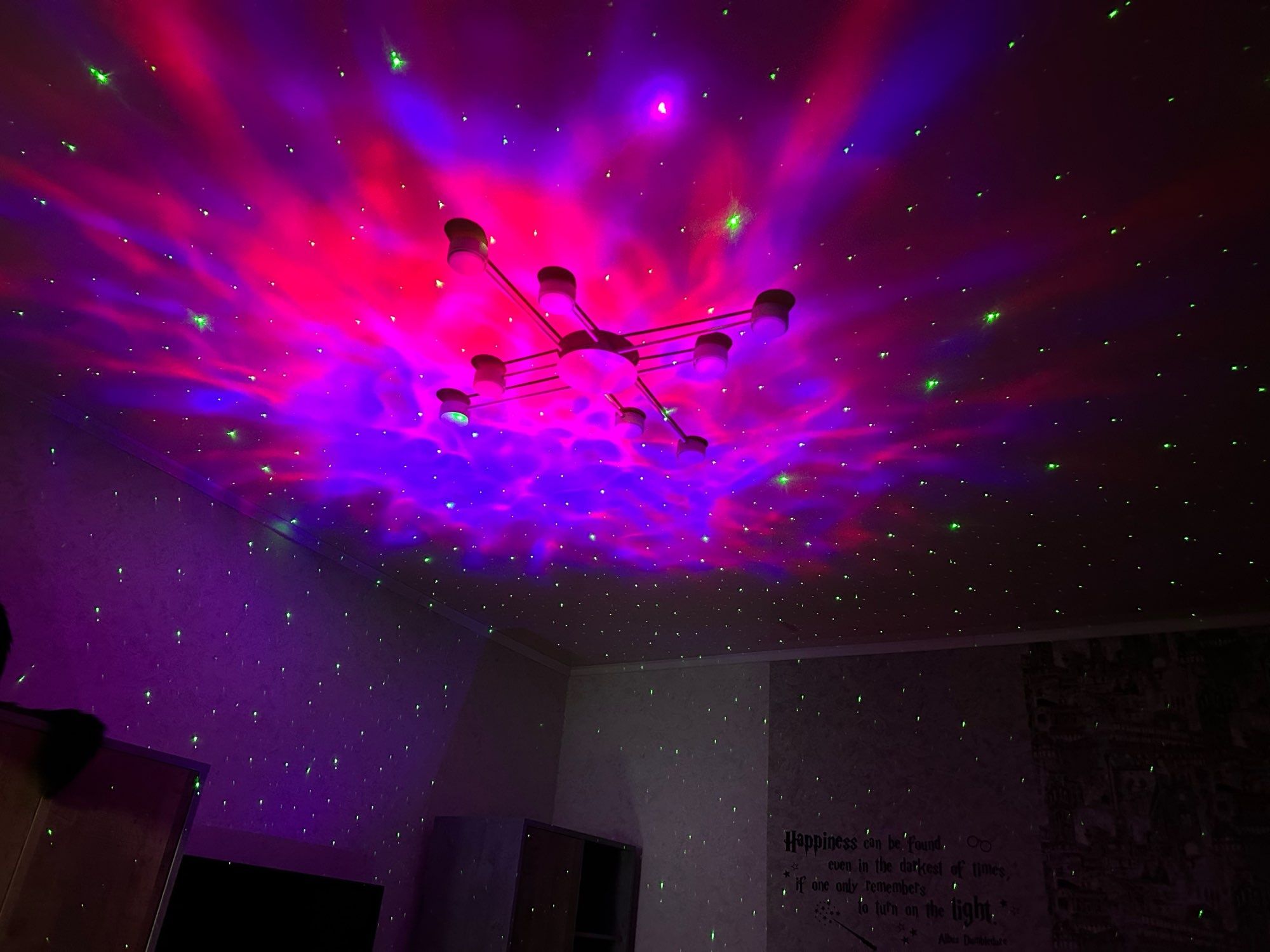 Projektor LED na ścianę, prezent dla dzieci, gadżet, świetlenie