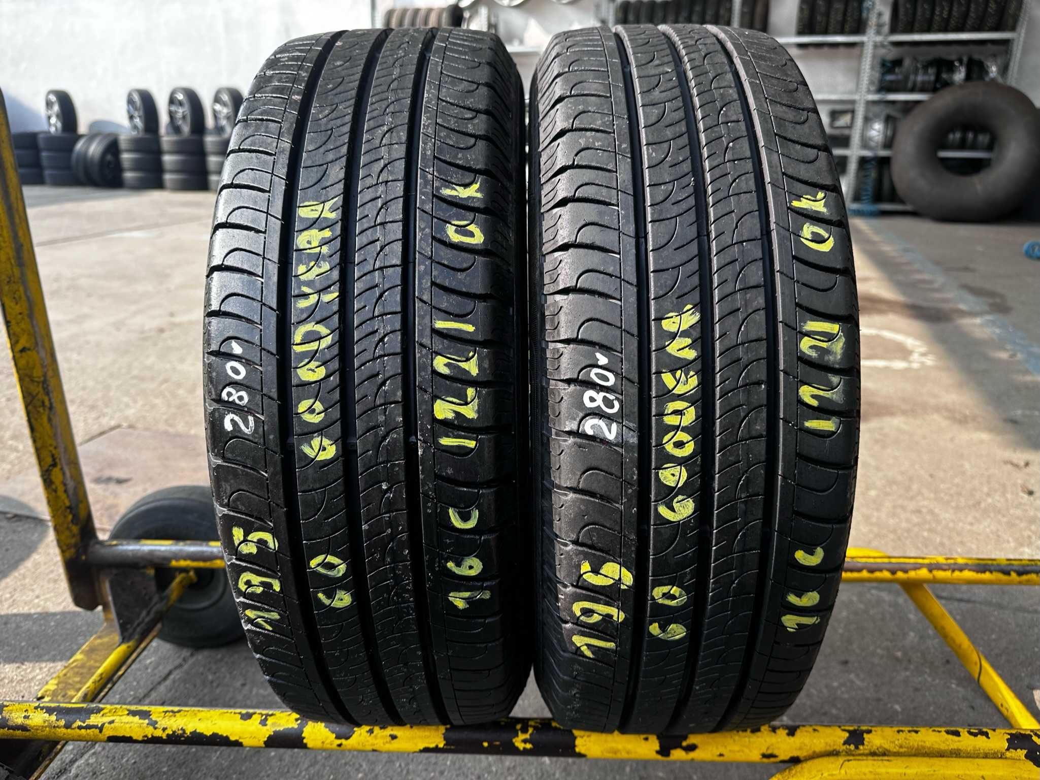 2 Opony Letnie 195/60R16C 99/97H GOODYEAR EfficientGripCargo 8.2MM 22r