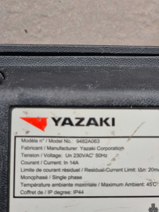 carregador 9482A063 YAZAKI para Nissan e-NV200