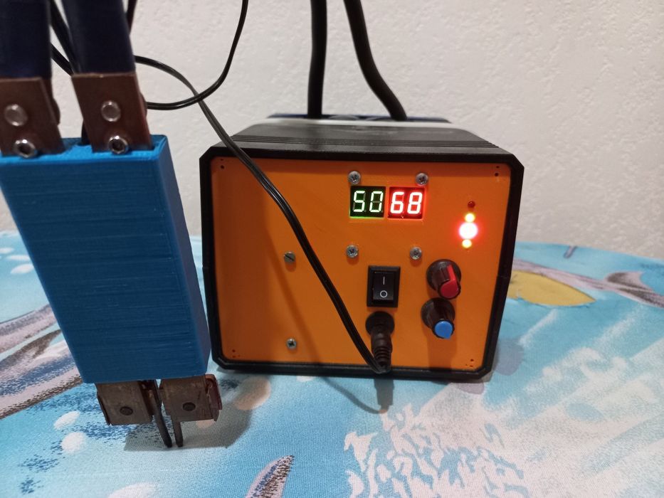 Контактная сварка /Споттер 1000 вт для аккумуляторов 18650,21700,26650