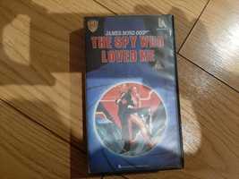 Kaseta VHS James Bond szpieg ktory mnie kochal