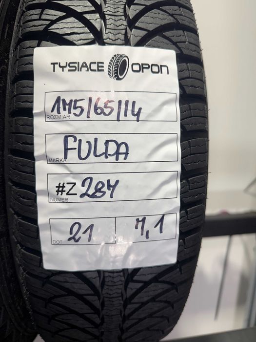 Opony Zimowe 175/65/14 Fulda Montero3 Komplet #Z287