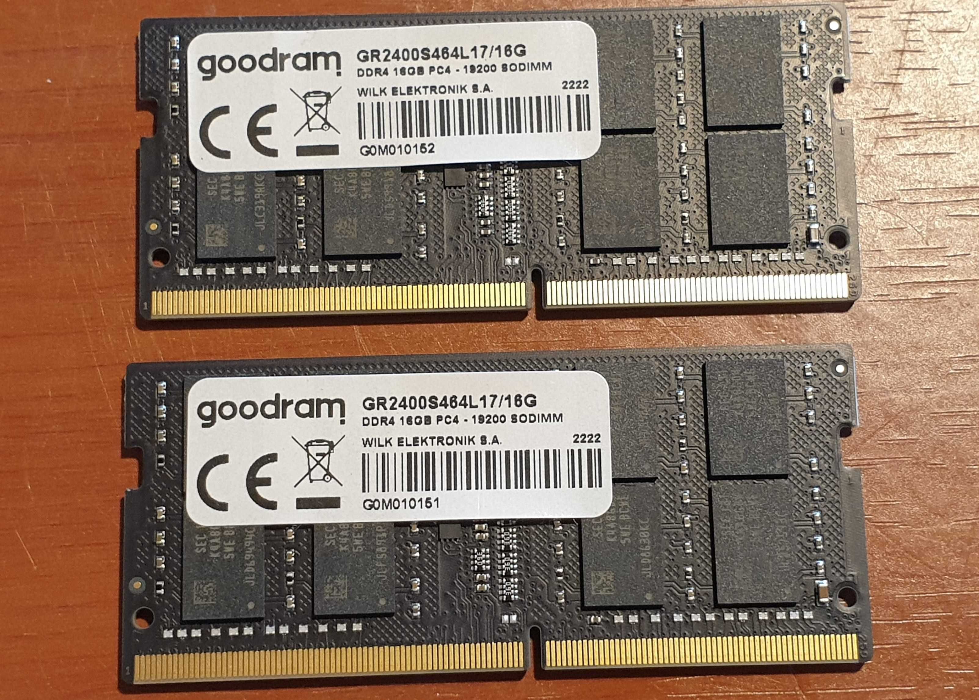 Pamięć RAM DDR4 Goodram 32GB 2x16GB