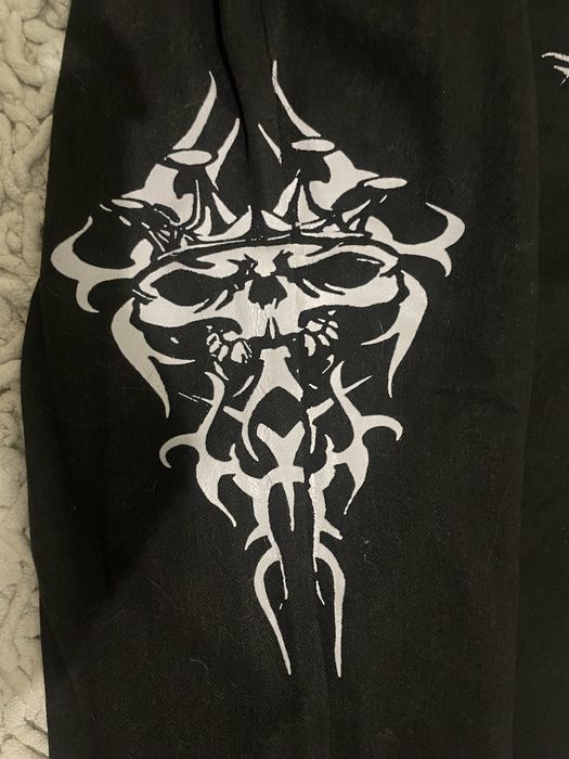 джинси чорні jnco(фейк)