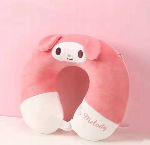Poduszka podróżna memory foam My Melody pianka rogal na szyję