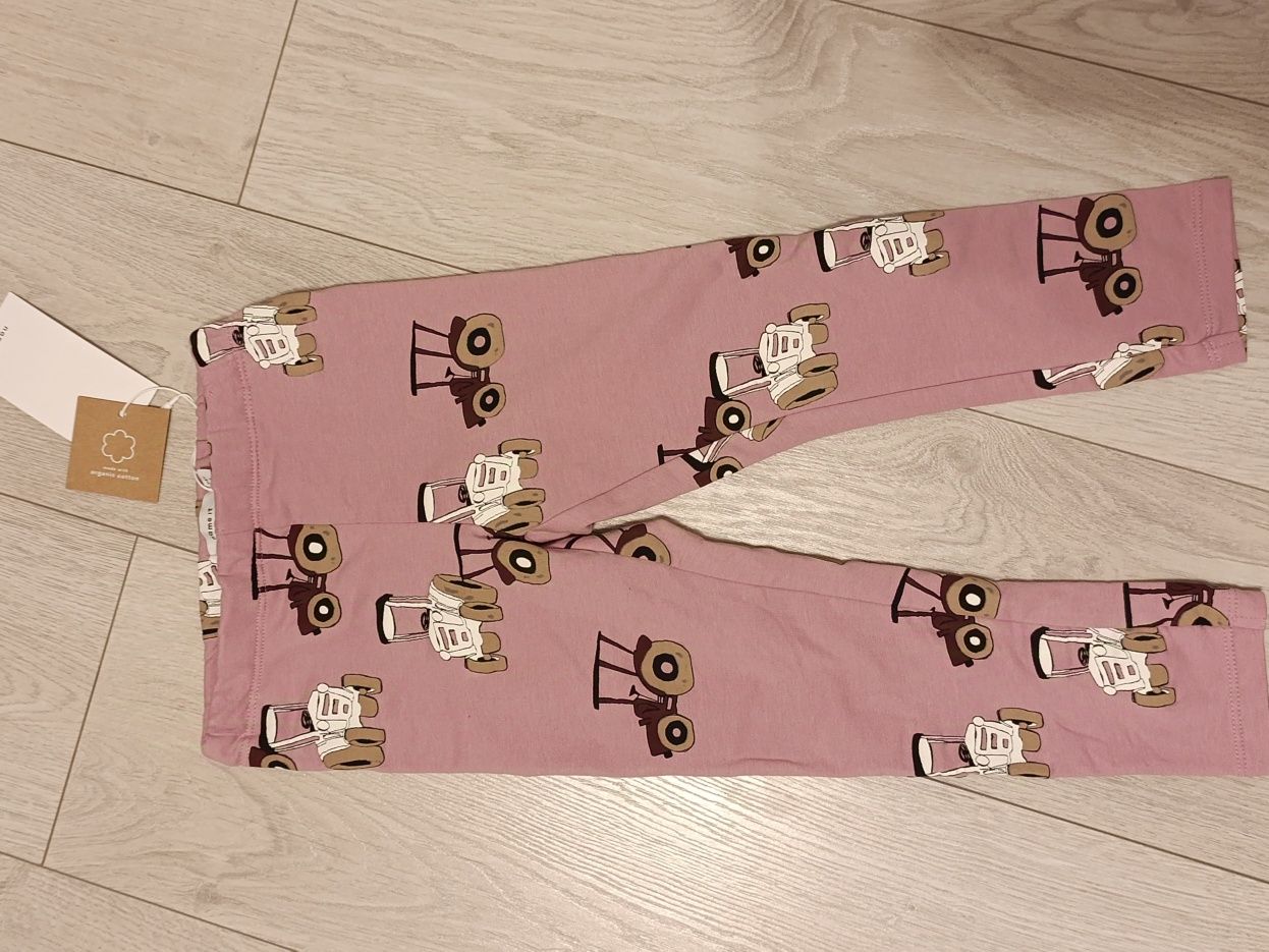 Legginsy lekko ocieplane 104 Name IT pojazdy retro auta