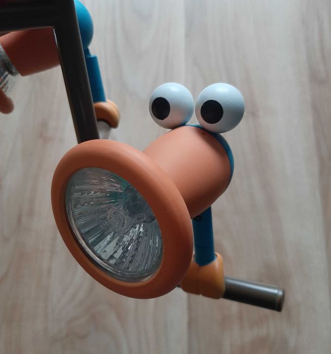Lampa sufitowa PHILIPS BIRDEY 3 żarówki 50W 230V do pokoju dziecięcego