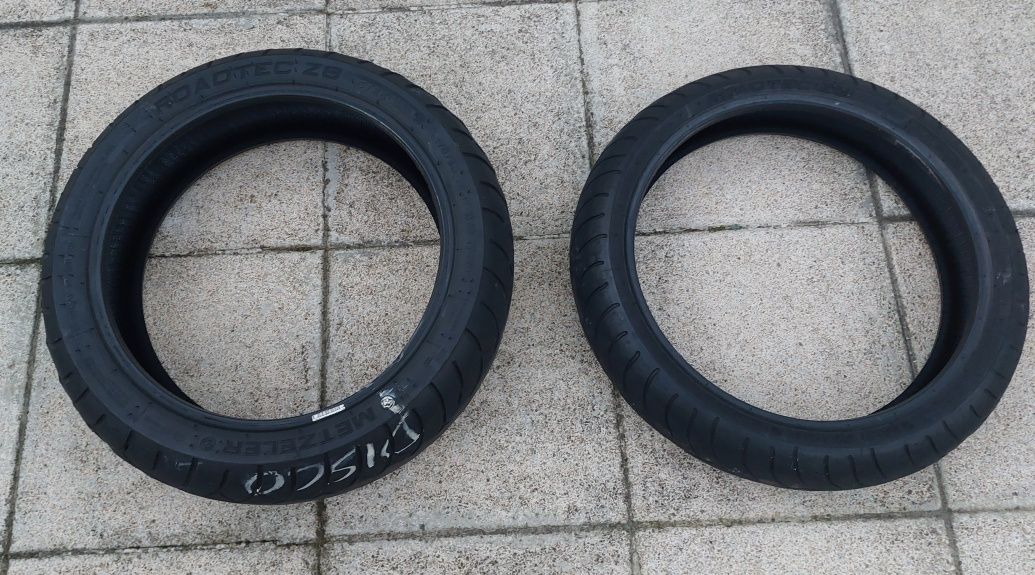 Pneus Metzeler 120/r17 e 170/r17..