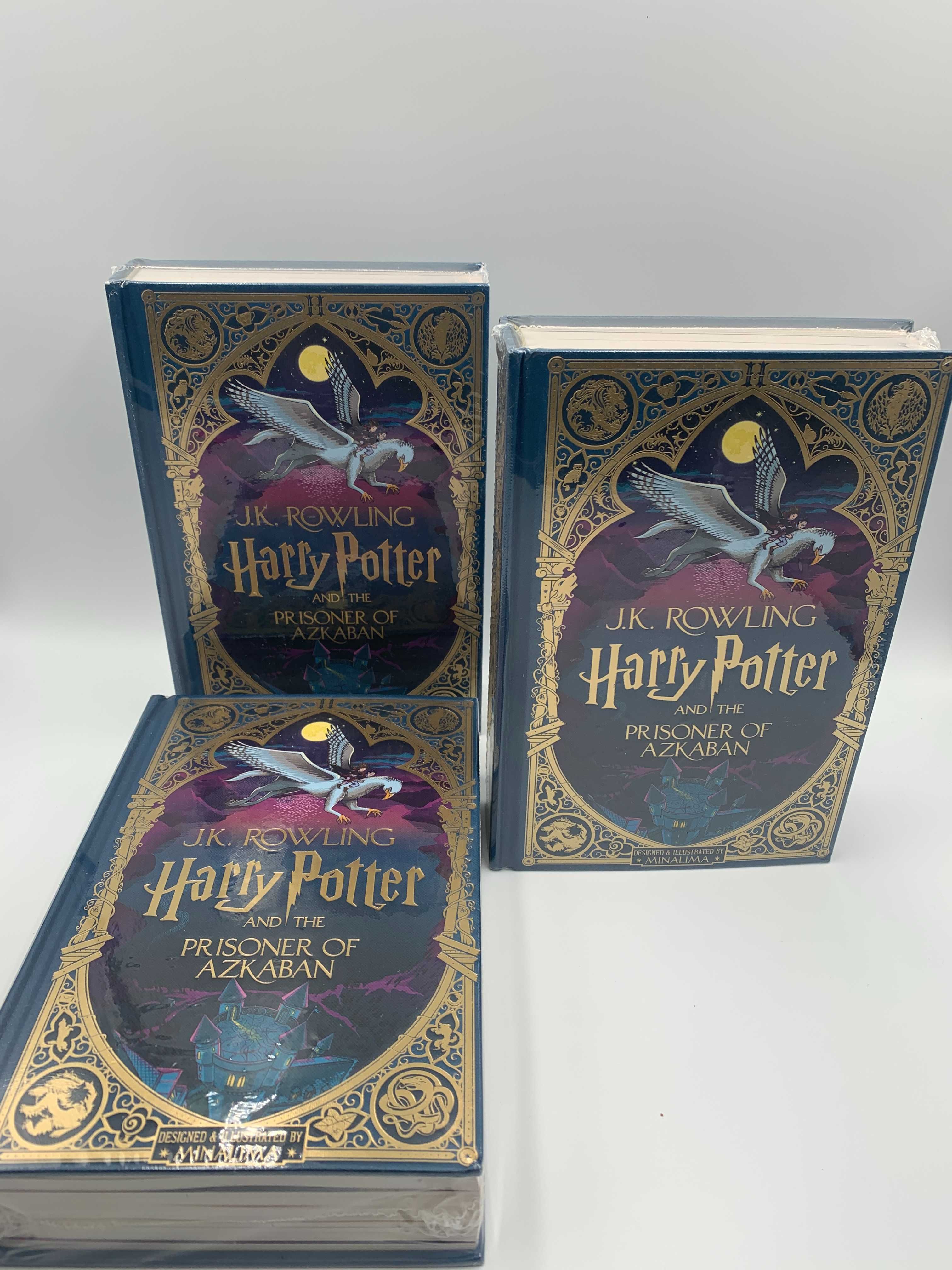 МАГАЗИН! Комплект із 3-х книг Harry Potter: Year 1, 2, 3 (Minalima)