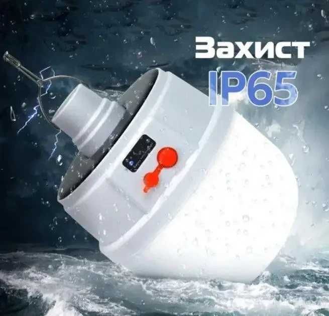 Діодна лампа для кемпінгу micro USB | сонячна панель.