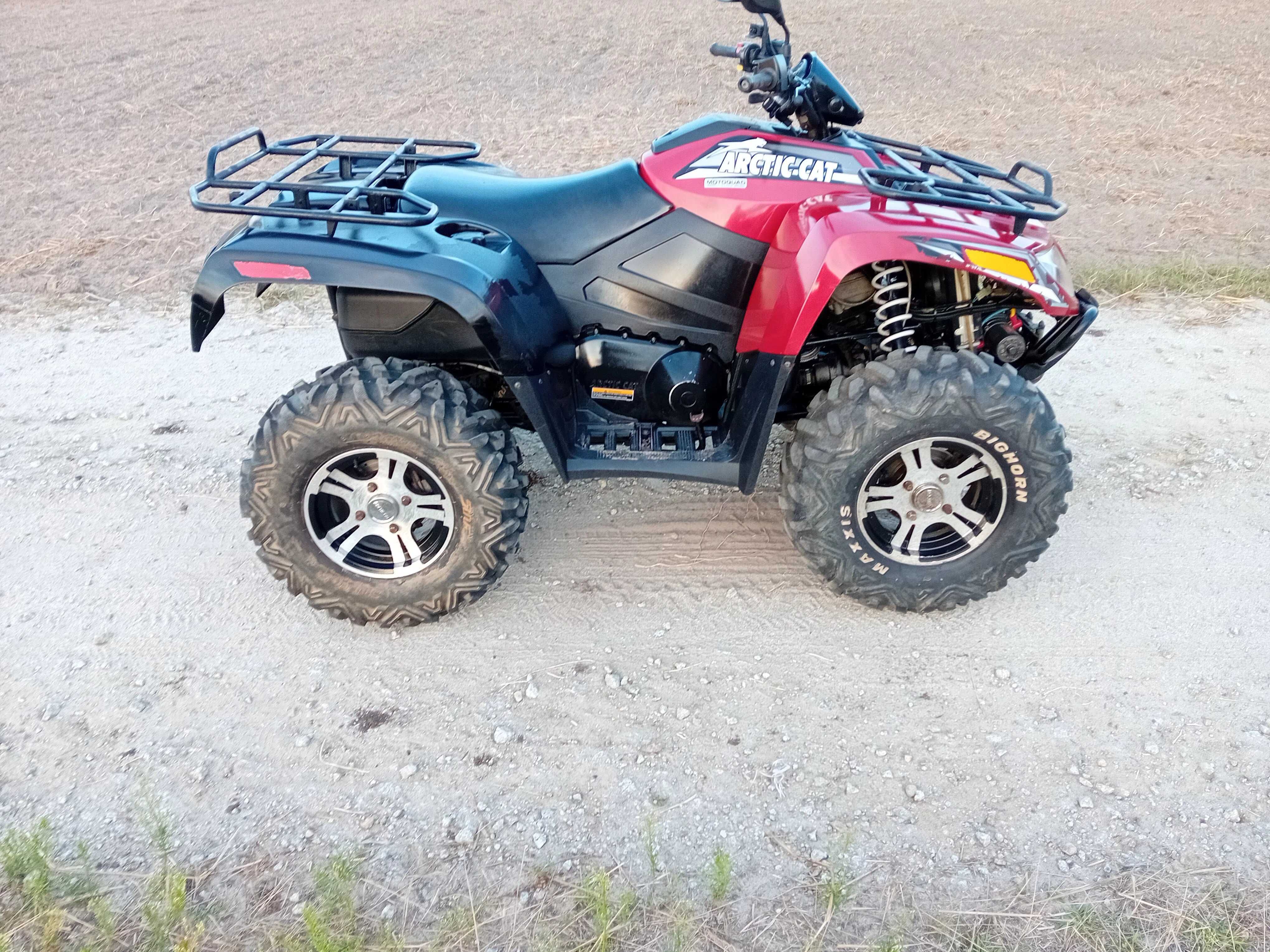 Quad arctic cat 550 homologacja wtrysk wspomaganie kierownicy