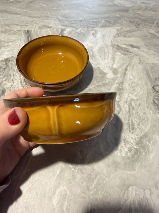 2 Miseczki na przekąski, Porcelit Pruszków