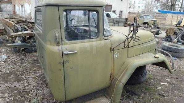 Тележка урал.зил. в сборе.кабина.кпп.редуктор.радиатор.