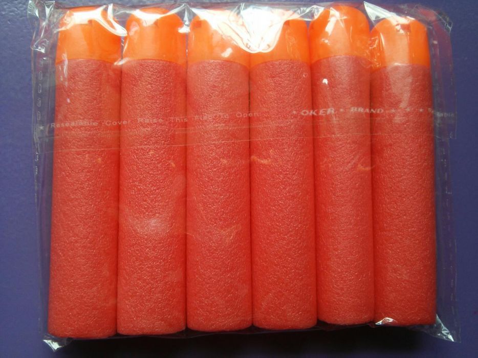 Мега пули стрелы для бластеров Нерф for Nerf Mega 12 шт - 120 грн.