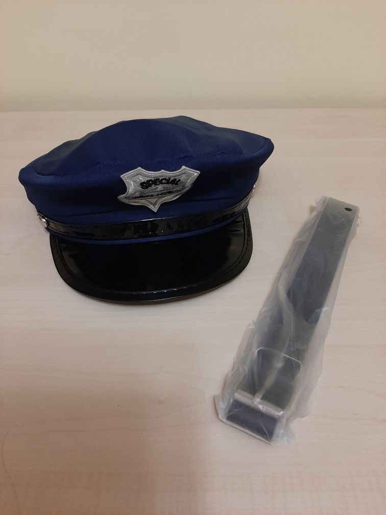 Przebranie Pani Policjant. Rozmiar 116-122.