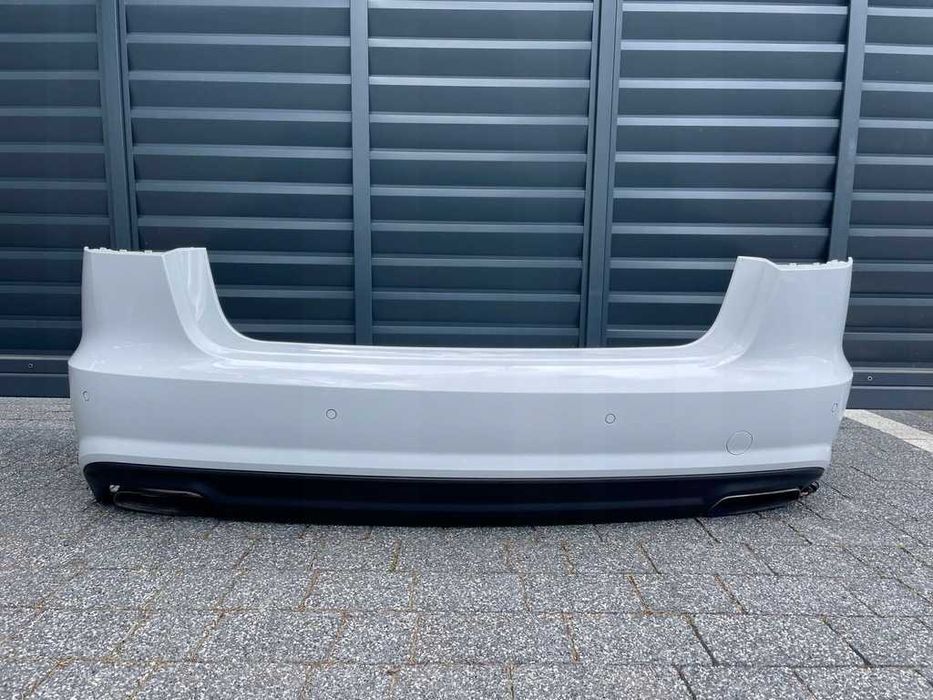 Бампер задний зад Audi A6 C7 рест до рест разборка