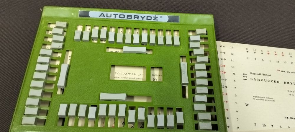 AUTOBRYDZ.samouczek Brydża z PRL-u