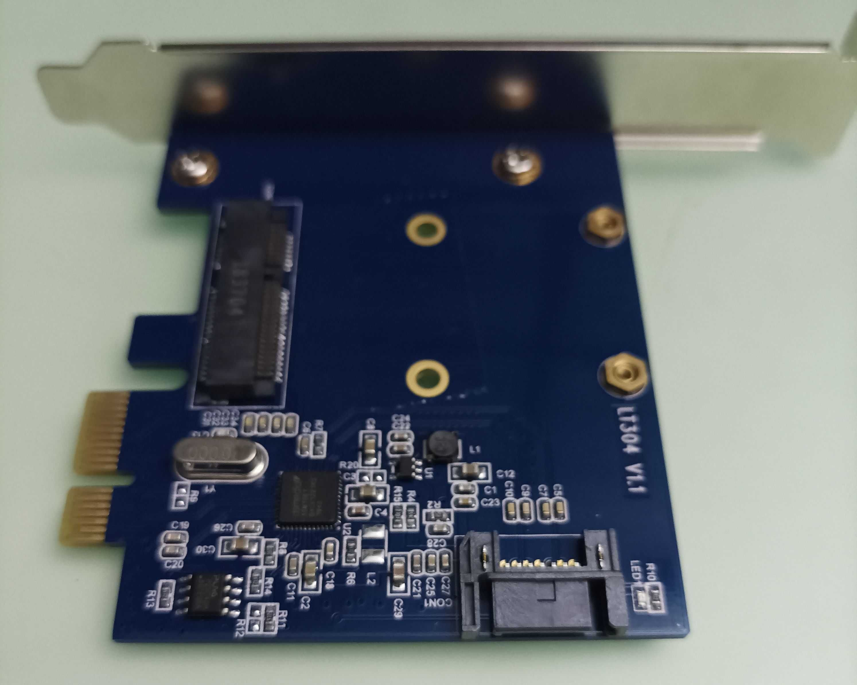 PLACA Adaptadora Ssd M-Sata Para Pci-E