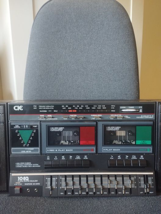 Rádio cassetes vintage CIE D-DAATT7
