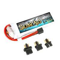 Akumulator Gens Ace Soaring 2200Mah 7.4V 30C 2S1P Ec3/Xt60/T-Plug