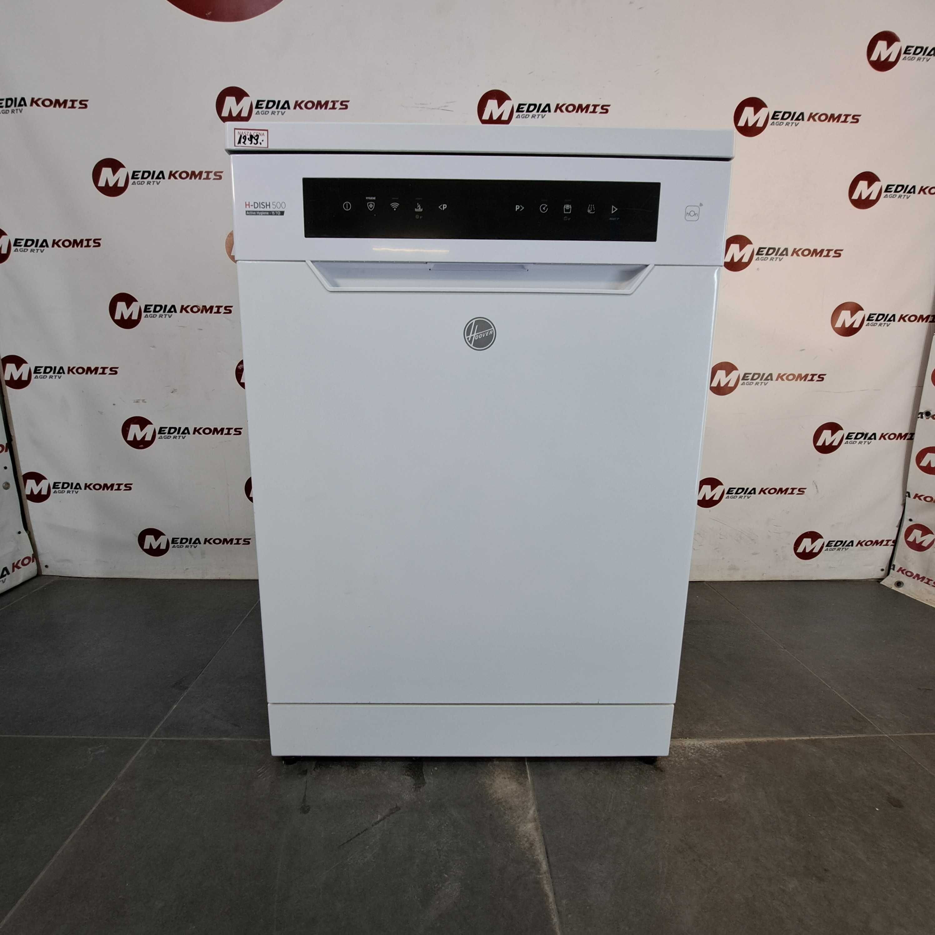 Zmywarka Hoover HF 4C6F0PW [2lata-gwar] Klasa C /8prg/46dB/9,5l /14kpl