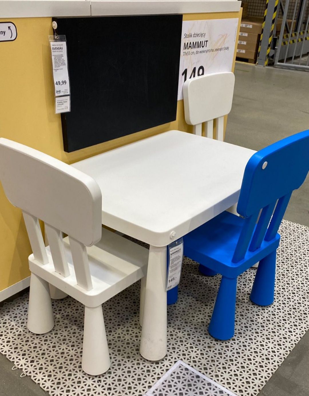 Новий дитячий столик і стілець  за акційною ціною