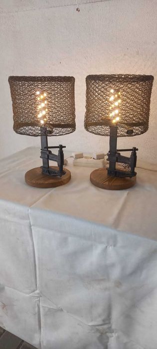 Conjunto de candeeiros personalizados