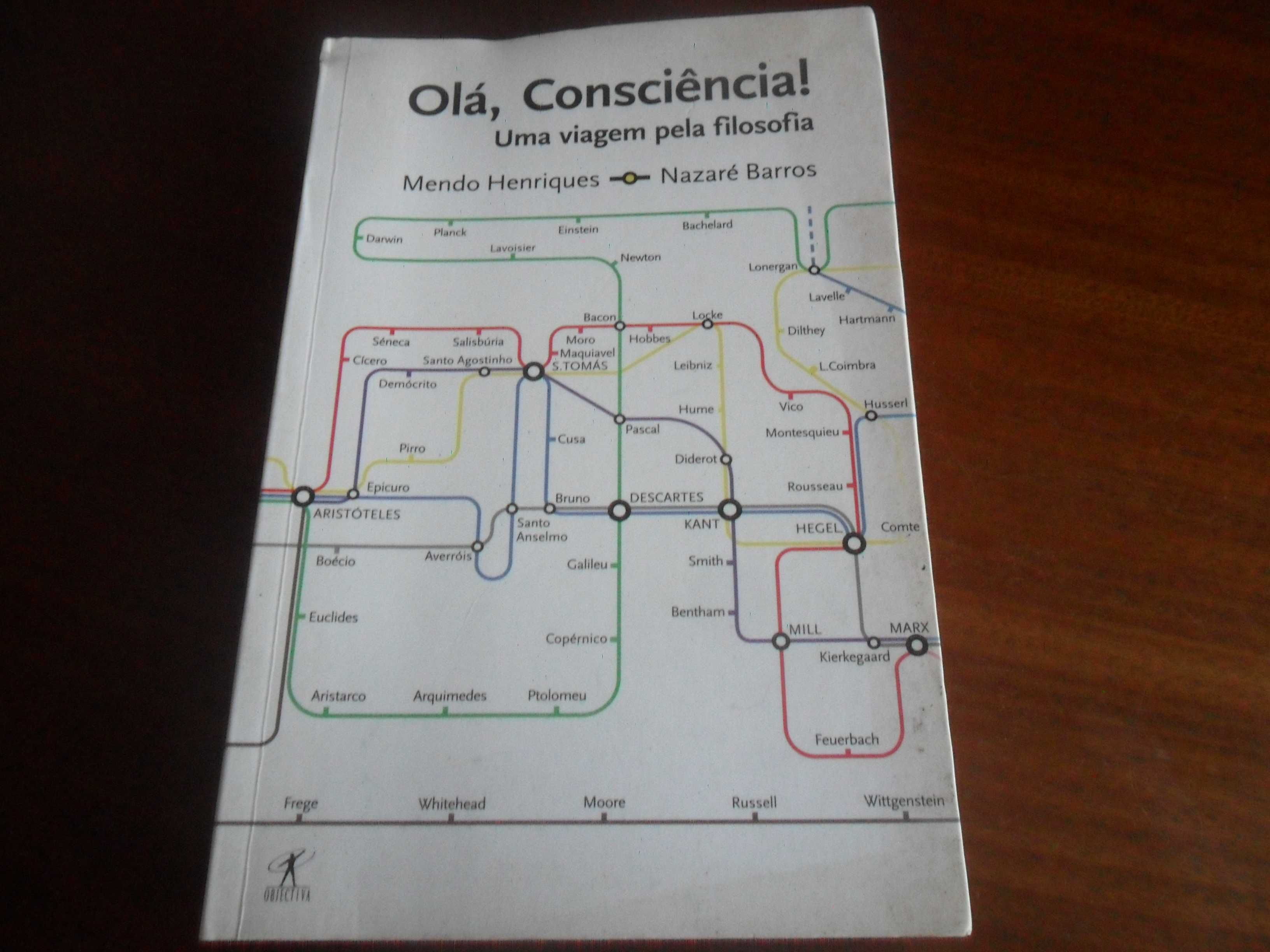 "Olá Consciência!" de Mendo Castro Henriques e Nazaré Barros - 1ª Ed.