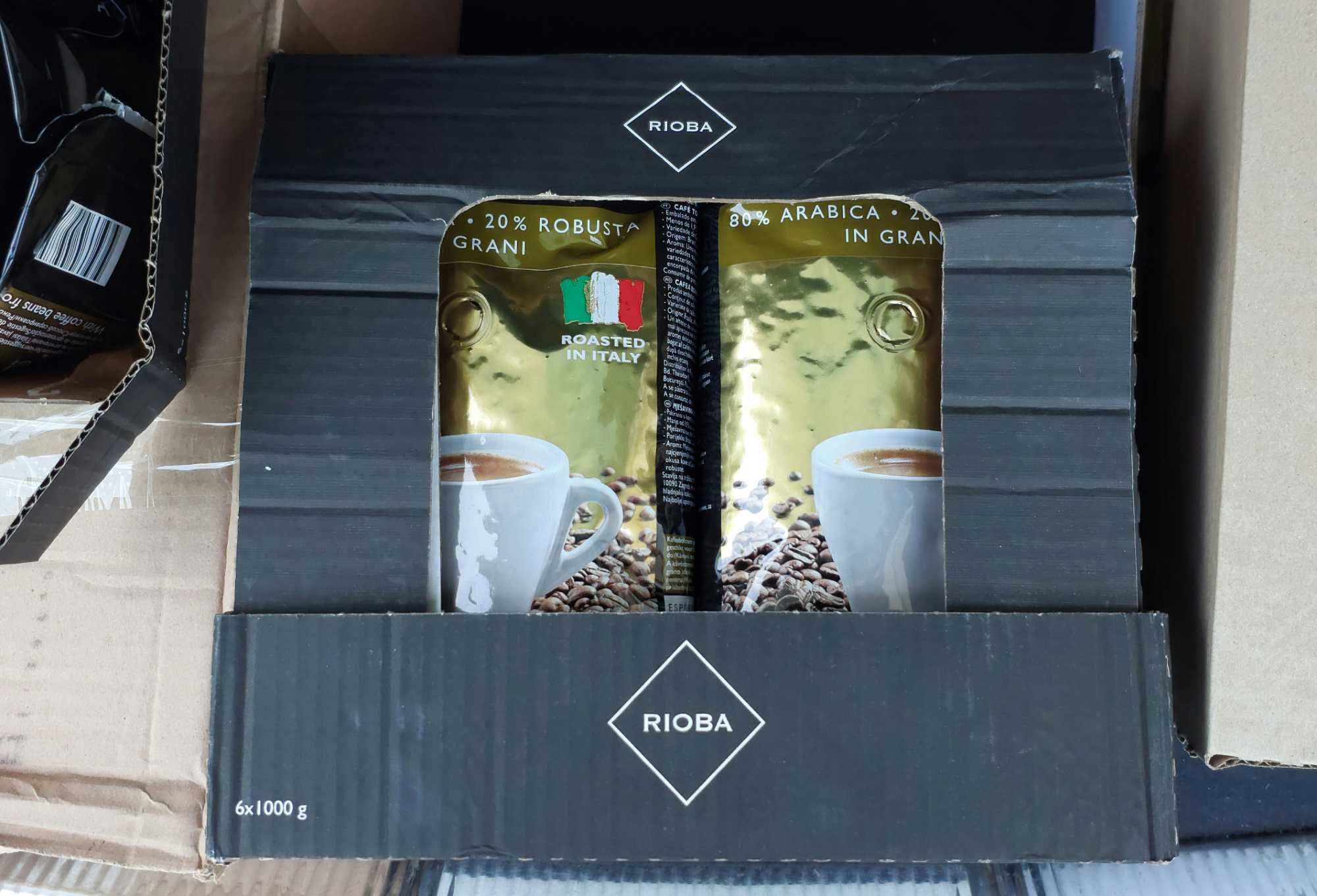 Кава в зернах RIOBA 1 кг.в Оригінал (Кофе в зёрнах) Ріоба, риоба