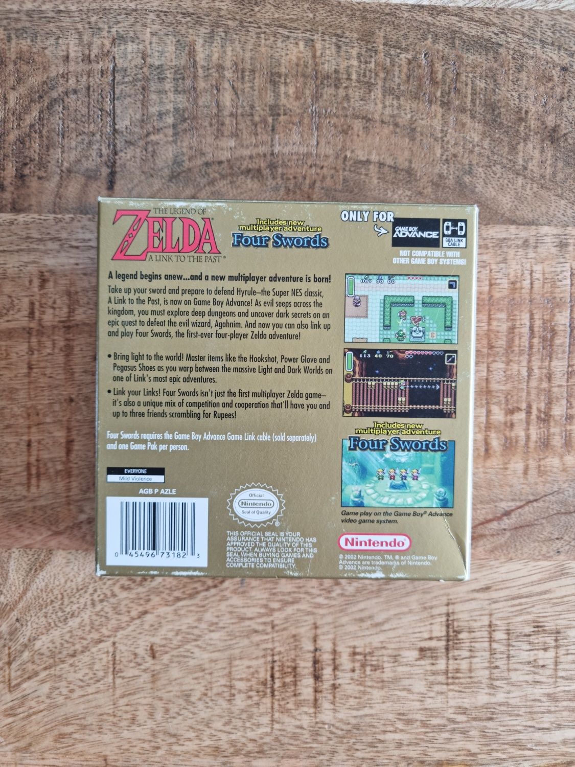 Legend of Zelda: A Link to the Past Nintendo Game Boy