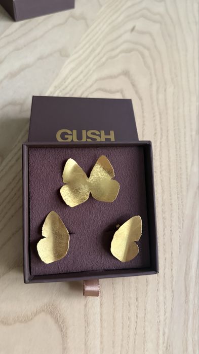 Gush сережки і брошка