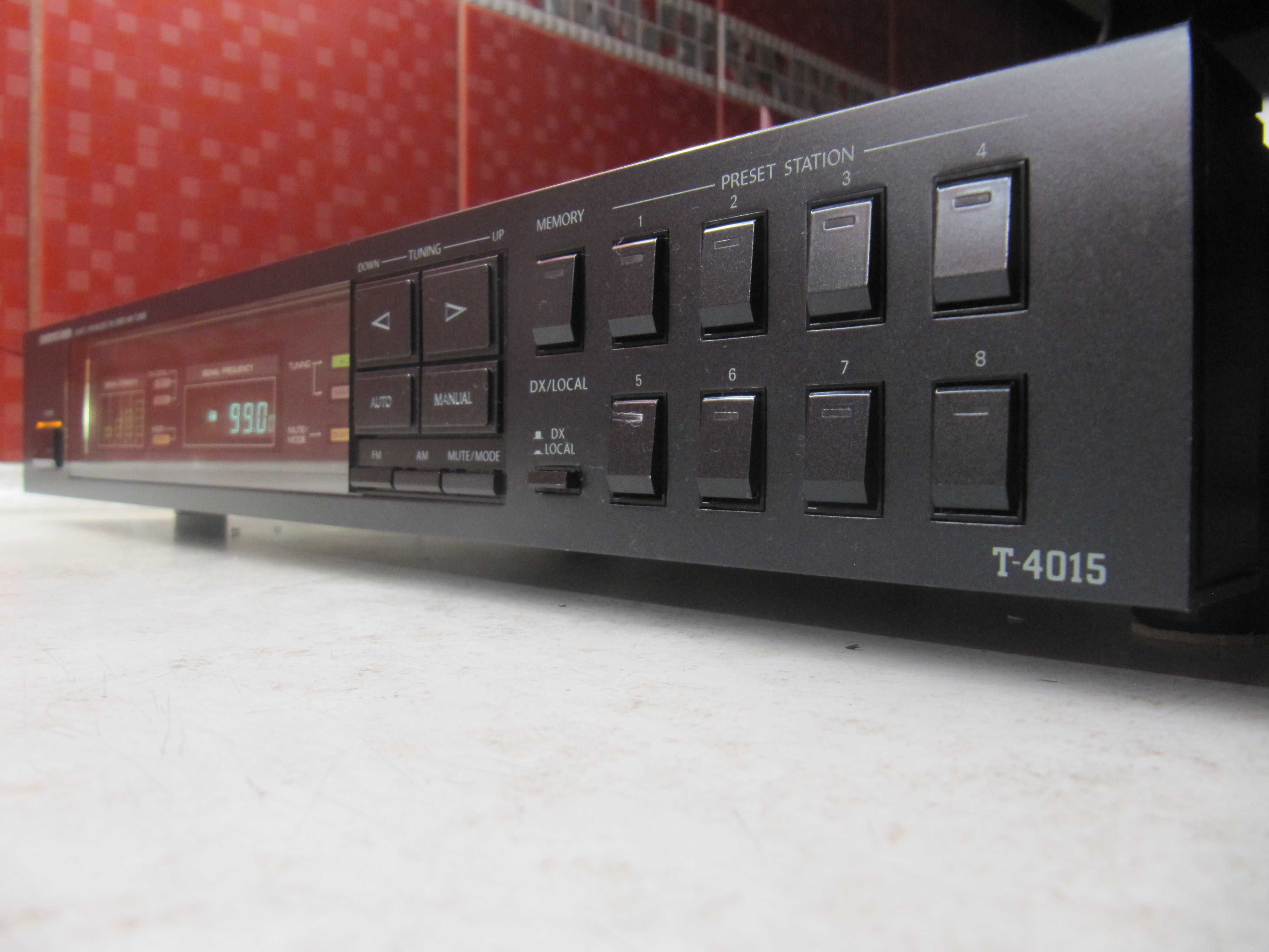 ONKYO T-4015 FM/AM Tuner на ПОЛЕВЫХ Транзисторах *SUPER Sound (Japan)