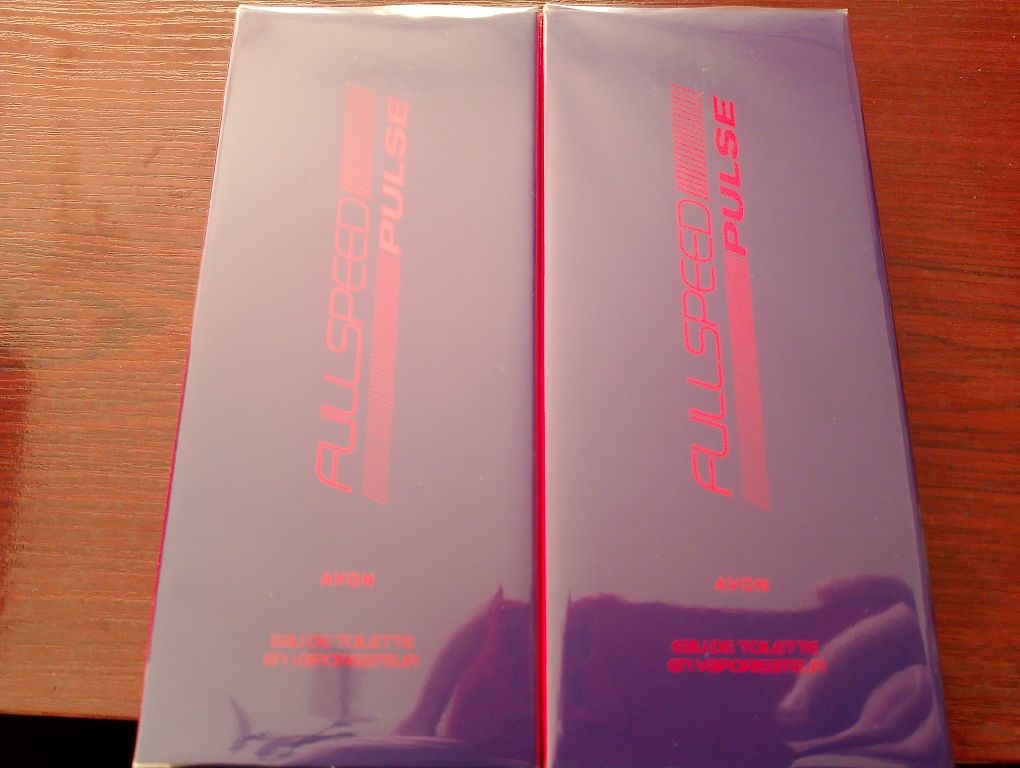 Zestaw 2szt wód toaletowych Full Speed Pulse Avon (2×75ml)