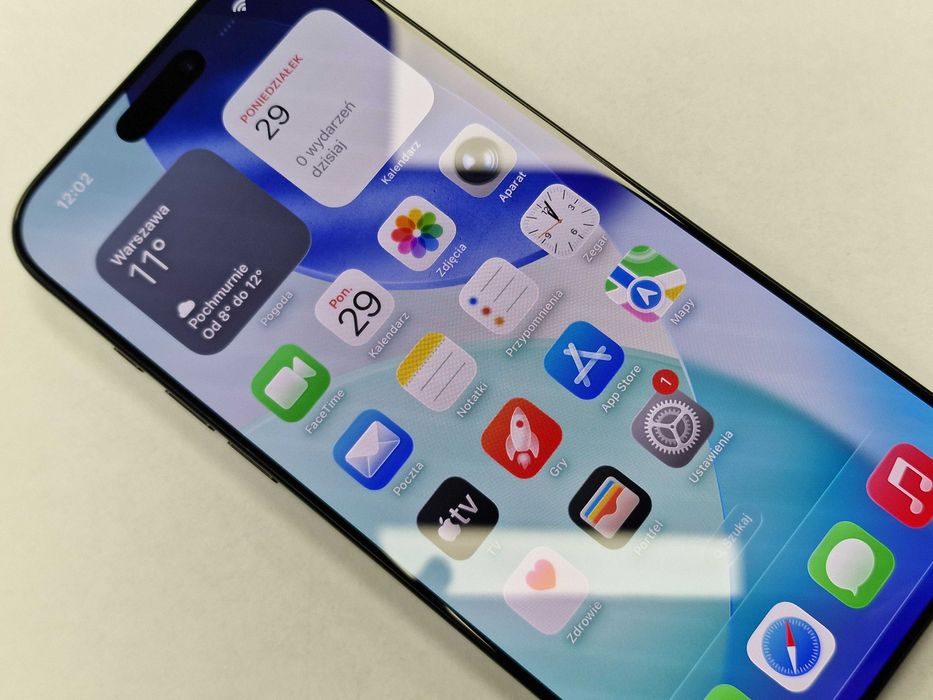 Iphone 16 PRO MAX 256GB/ Black/ A3296/ Bateria 99%/ Grade A z Apple
