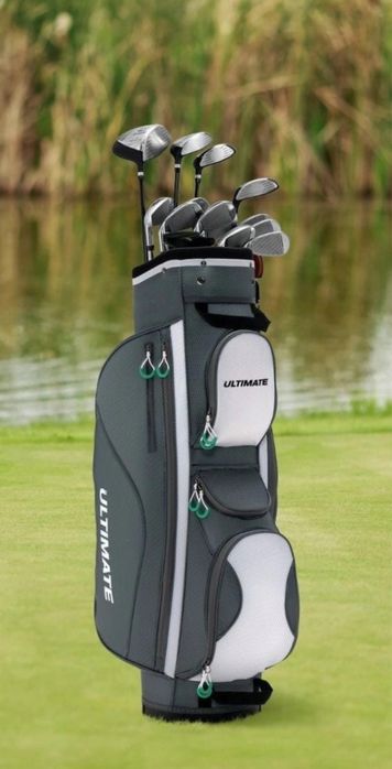 Torba golfowa z zapinanymi na zamek przegródkami i kieszonką