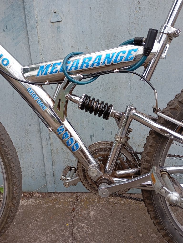 Велосипед подростковый Shimano MEGARANGE, 26", двухподвес