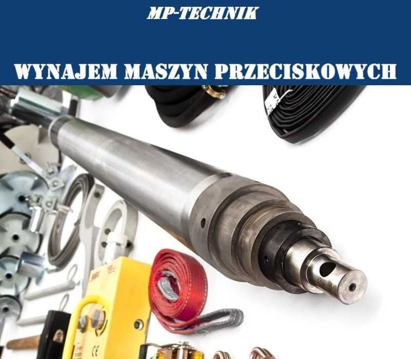 Wypożyczalnia, wynajem maszyn przeciskowych, kretów
