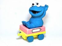 Cookie Monster Carro de Comboio (Série Rua Sésamo Illco)