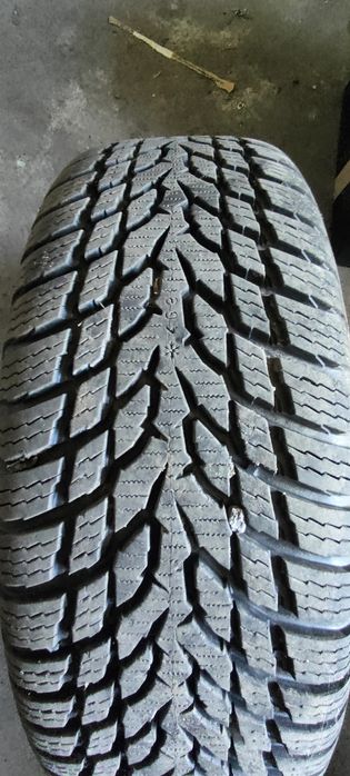 Opony zimowe z felgami Nokian WR Snowproof 195/65/15 bieżnik 6-7mm
