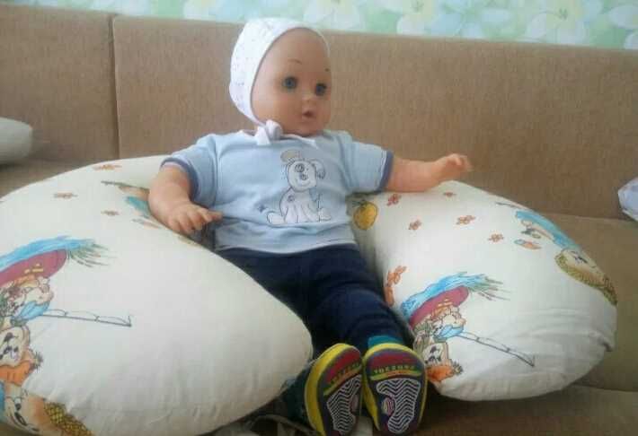 Кокон гніздечко для новонародженого, нова подушка для годування