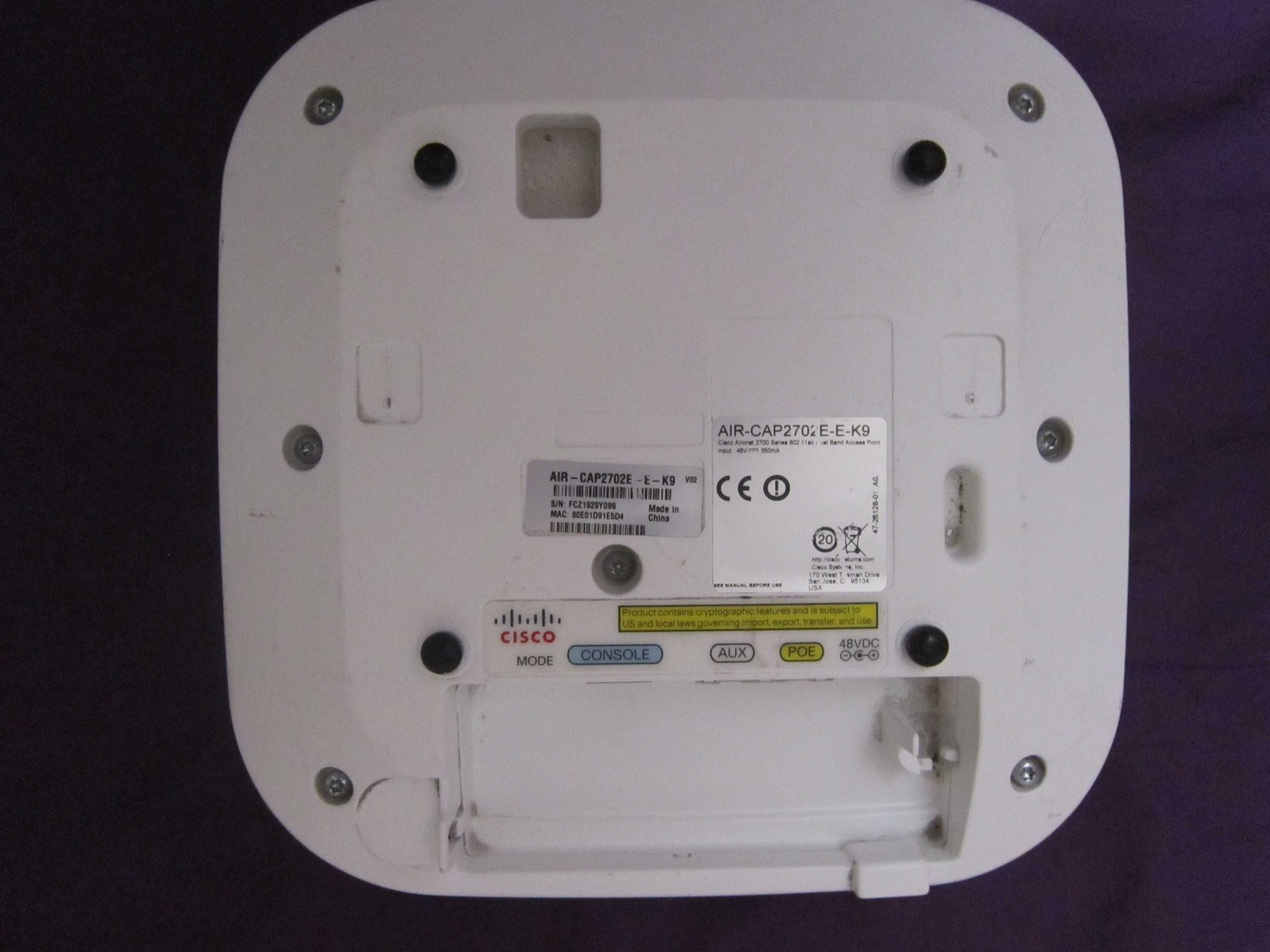 CISCO Access Point AIR-CAP2702E-E-K9 sprawny