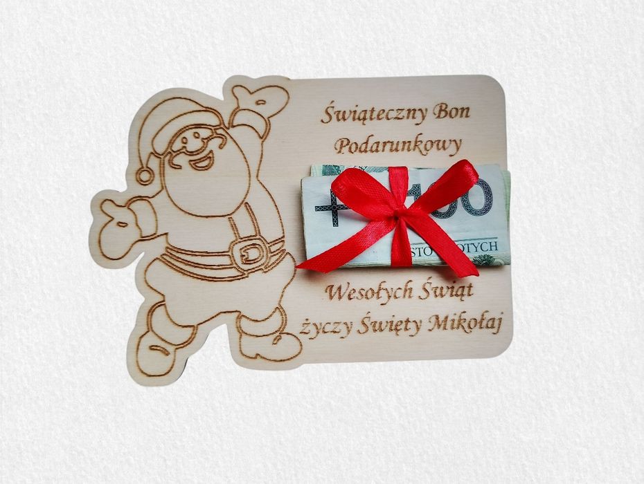 Świąteczny bon na prezent