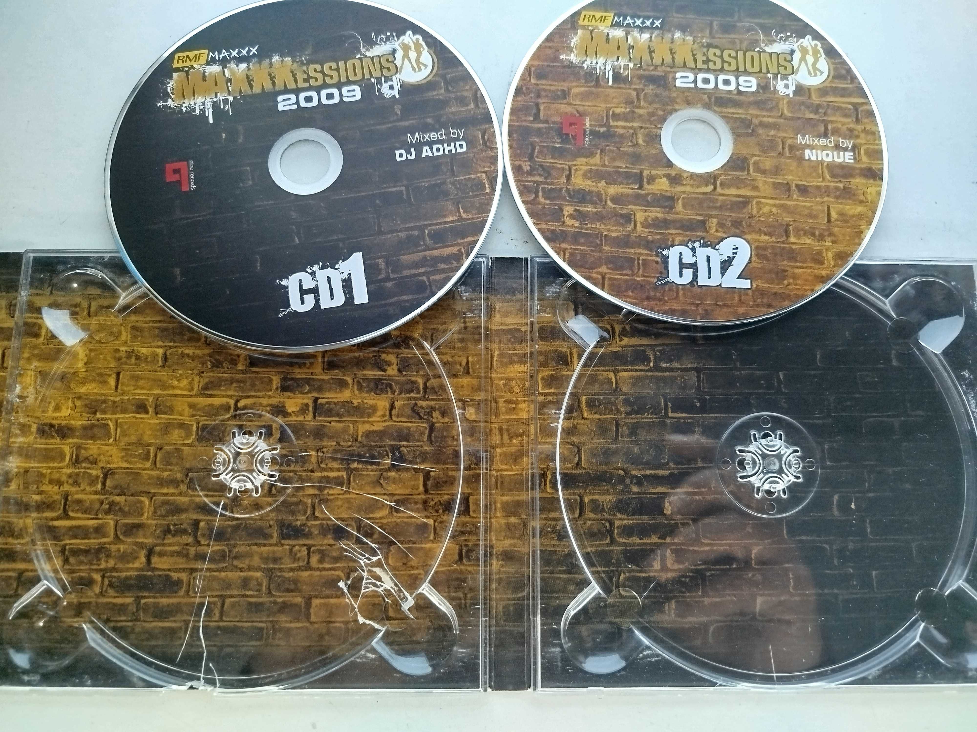 Maxxxessions 2009 RMF Maxxx 2CD Dj ADHD & NIQUE dipack opis