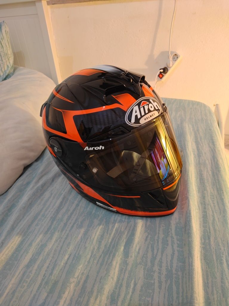 Capacete airoh gp 500 carbono