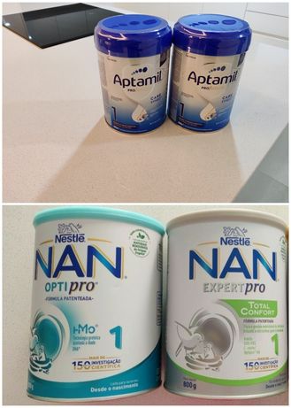Leite bebê NAN Nestle + Aptamil