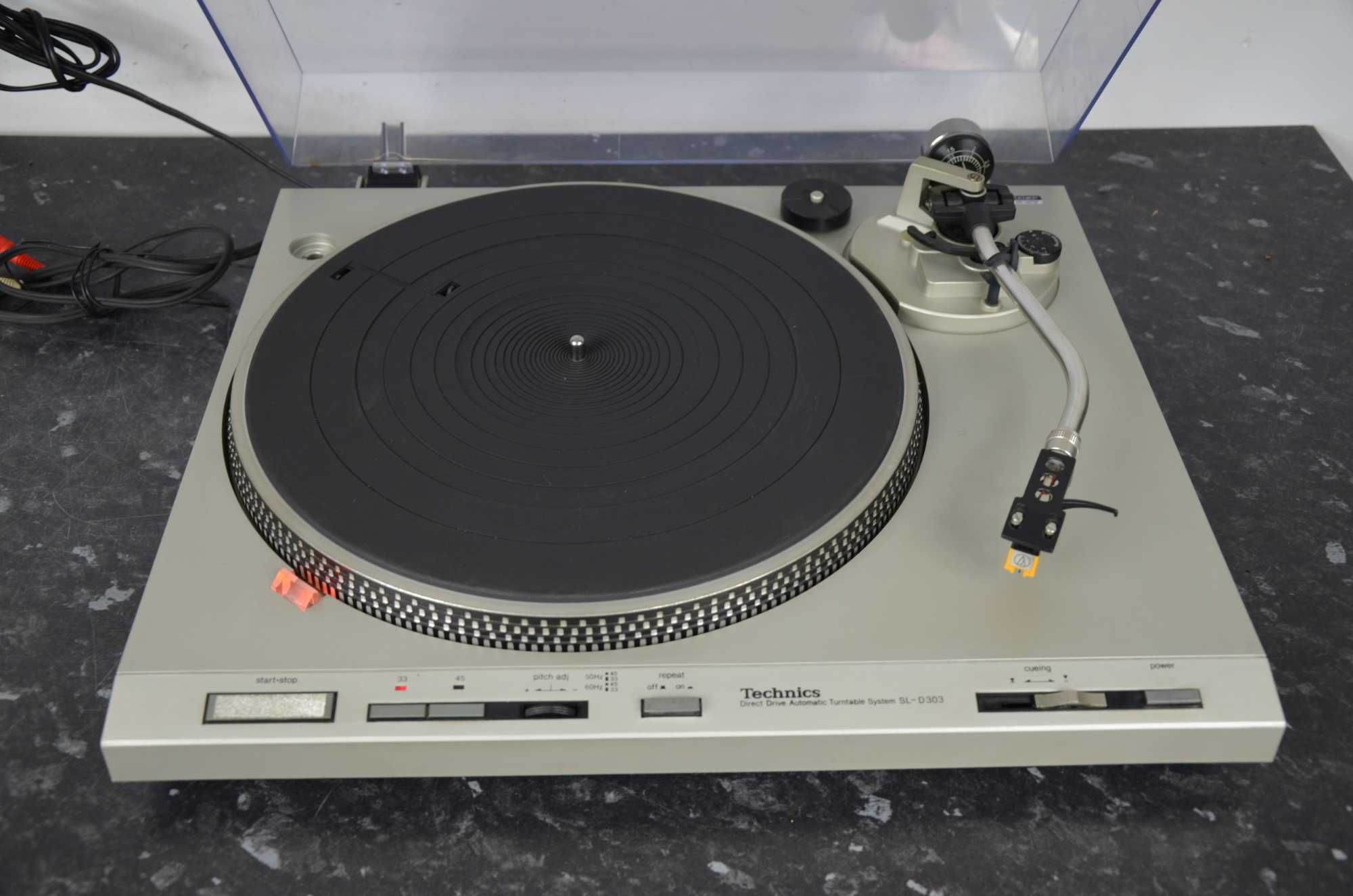 TECHNICS SL-D303 ZNAKOMITY GRAMOFON stereo Automat silver okazja